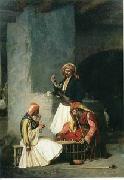 Arab or Arabic people and life. Orientalism oil paintings 36
